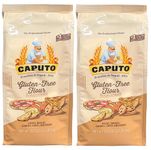 Antimo Caputo Gluten Free Flour – Authentic Italian Gluten Free Pizza & Baking Flour, 2 x 1kg (4.4 lb Total) – Ideal for Pizza, Bread, Focaccia & Homemade Italian Baking