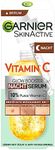 Garnier Night Serum with Vitamin C, Against Dark Spots and Tired Skin, Vegan Formula with 10% Vitamin C of Natural Origin, Brightening Night Serum