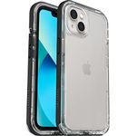 LifeProof 77-85537 for Apple iPhone 13, Slim DropProof, DustProof and SnowProof Case, Next Series, Clear/Black