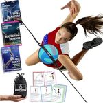 OVANTO Volleyball Training Equipment Aid – Solo Volleyball Equipment in 4 Styles to Serve, Spike, Set and Pass Like a Pro - Adjustable Volleyball Practice Equipment Beginners & Experts