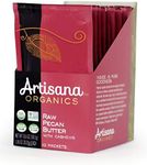 Artisana Organics Raw Pecan Butter with Cashews - No Sugar Added, Just Two Ingredients - Vegan, Paleo and Keto Snack, 1.06oz Pouches (10 Pack)