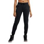 Champion-Women-s Jersey Pocket Pant, Black, Large