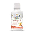 Maplelife Nutrition – Kids Calcium, Magnesium, Zinc with Vitamin D3– Multivitamin Liquid – Maintain Bone Development – Support Metabolism – Improve Immune Function – Improve Tissue Growth – Maintain Bones, Hair, Nails – Help Calmness - Strawberry Flavo...