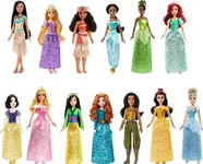 Mattel Disney Princess Toys, 13 Princess Fashion Dolls with Sparkling Clothing and Accessories, Inspired by Disney Movies, Gifts for Kids​, HLW43