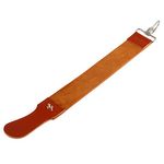 Leather Strop, Asixx Genuine Leather Strop Strop Sharpener Strap Barber Straight Knife Sharpening Belt for Straight Razors, Knives and Chisels