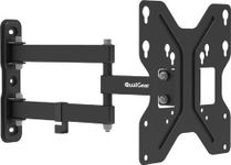 QualGear QG-TM-006-BLK 23-Inch to 42-Inch Universal Low Profile Tilting Wall Mount LED TVs, Black