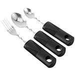 SOLUSTRE 3pcs Bendable Cutlery Disa