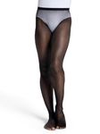 Capezio Women's Studio Basics Fishnet Seamless Tight, Black, Large/X-Large