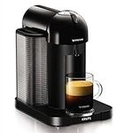 Nespresso, Pod Coffee Machine, Vertuo, Black finish by Krups, XN901840, 1260 W