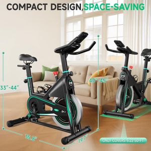 DMASUN Exercise Bike – Indoor Cycling Bike, 350 lb Capacity