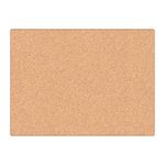 U Brands Cork Canvas Bulletin Board, 17 x 23 Inches, Frameless, Natural (2873U00-01)