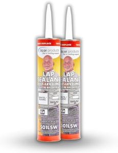 Self-Leveling RV Roof Lap Sealant –Dicor 501-LSW White 10.3 oz Tube | Flexible Waterproof UV-Resistant Sealant for EPDM TPO Fiberglass Aluminum & Metal Roofs | Horizontal Surface Use Only | 2 Pack