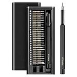 RT Crafts Precision Screwdriver Set 26 in 1. Built in Magnetizer and Demagnetizer Mini Screwdriver set for Repairing Computer,Fix laptop,Pentalobe bits for Iphone & Macbooks,Eyeglasses repair tool kit