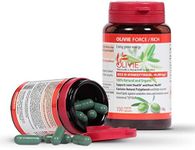 Organic Olive Leaf Extract Capsules Olivie Force/Rich | Antioxidant Polyphenol Supplement for Adults | Health Support Supplement | 100 Vegetal Capsules