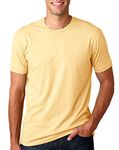 Next Level Mens Premium Fitted Crew Banana Cream XX-Large (Pack of 5)