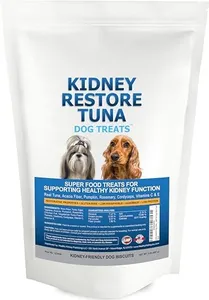 Kidney Restore Tuna Dog Treats - for Canine Kidney Health, Low Protein. Special Kidney-Friendly Snacks for Dogs. Renal Dog Treats Your Pet Will Adore