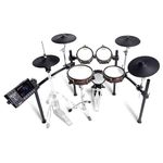 Alesis Strata Core Electric Drum Kit with Touchscreen, Triple Zone Cymbals, Active Magnetic Hi-Hat, Dual Zone Mesh Heads, 8" Kick, 144K Multi-Channel Samples