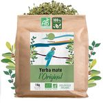 ORIGEENS ORGANIC YERBA MATE 1Kg | Yerba Mate Tea unsmoked, Leaf, without stems, not powdery | Energy and Detox Drink