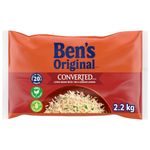 BEN'S ORIGINAL CONVERTED Long Grain Parboiled Rice, 2.2kg Bag