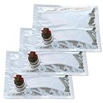 PortoVino Refill Dispenser Bag Compatible with Wine Purse - 3 Pack Spout of 50oz. Each (1.5L) Flask Perfect for Parties and Concerts. Bladder Holds up to 2 Bottles of Wine Each! Reusable and BPA Free