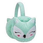 Kids Earmuffs Fox Pattern Ear Warme