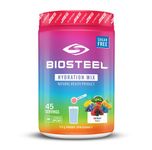 BioSteel Hydration Mix, Great Tasting Hydration with Zero Sugar, and No Artificial Flavours or Preservatives, Rainbow Twist Flavour, 45 Servings per Tub