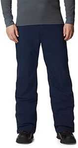 Columbia Hombre Pantalón de esquí, Azul Marino Colegial, XL R