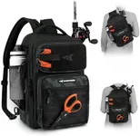 KastKing BlowBak Tactical Sling Tackle Bag-Lightweight Fishing Backpack Storge Fishing Gear and Equipment,Gift for Men