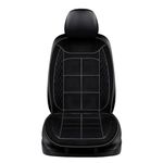 PUIOKA Car seat Cushion Heated seat Cushion, car seat Cover, 12v/24v car seat Cover, Velvet Material seat Cushion