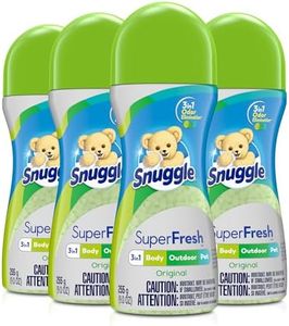 Snuggle Scent Shakes In-Wash Scent Booster Beads, SuperFresh Original, 9 oz, Pack of 4