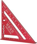 7 Inch Carpenter Square, Red Triang