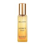 Bella Vita Luxury Honey Oud Unisex Eau De Parfum with Bergamot, Patchouli, Vanilla|Premium, Long Lasting Sweet & Spicy Fragrance for Men & Women, 20ML