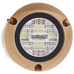 Lumitec SeaBlaze X2 Underwater Light, Bronze, Spectrum RGBW, One Size