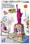 Ravensburger 12597 5 "Statue Of Liberty - Pop Art Edition 3D Puzzle (108-Piece)