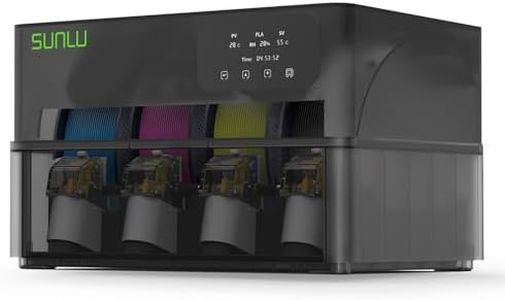 SUNLU AMS Heater, Compatible with AMS Gen 1 – Enables Simultaneous Printing & Drying, Easy Installation, Fast Heating to 70°C, 4-Spool Capacity Filament Dryer