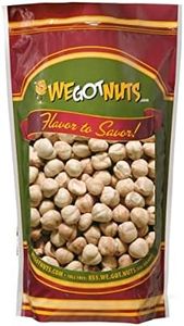Blanched Hazelnuts Filberts 3 Pounds, Dry Roasted Unsalted - No Shell - Packed Fresh in Resealable Bag) We Got Nuts®