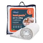 Silentnight Self Heating Double Mattress Topper - Warm Cosy Mattress Pad Topper Featuring Heat Reflecting Foil and Thermal Lining to Retain Heat - Double