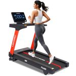 Welcare Maxpro Pta460I Auto Incline Treadmill Heavy Duty with Free Diet Plan | 6 Hp Peak Dc Motor Strudy Treadmill |15 Level Auto Incline | Max.User Weight 140Kgs | Max.Speed 18Km/Hr - Multicolor