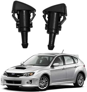 ZHPTAM Fit for 2008-2014 Subaru Impreza Washer Nozzle, Front Windshield Washer Nozzle Wiper Spray Jet Kit Fit for Subaru Impreza, WRX, STi (2008-2014) - Replaces OEM # 86636FG051, 86636FG050-2 Pack