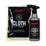 Supagard Aqua Free Waterless Wash & Wax, 500ml – Complete Car & Motorcycle Care Kit for All Exterior Surfaces Including Paint, Plastic & Glass