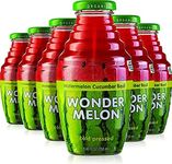 Wonder Melon Watermelon Juice with Cucumber & Basil, 250ml (6 Pack) 100% Juice, Cold Pressed