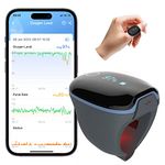 Wellue O2Ring Wearable Sleep Monitor - Bluetooth Health Tracker with Free APP & PC Report