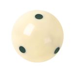 GSE Games & Sports Expert AAA Grade 2-1/4" Billiard Practice Training Pool Cue Ball (3 Colors) (6 Green Dot)