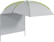 Outsunny Portable SUV Awning Tailgate Tent with Side Wall, Versatility Rooftop Car Awning Sun Shelter with Carry Bag, for Truck, RV, Van, Trailer and Overlanding Camping