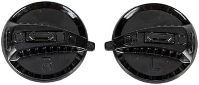 Haiki 1 paire de visières de casque de moto - Support d'objectif pour FF300 FF325 - Base de fixation de lentille de casque - Matériau PC - Pièces de rechange pour casque