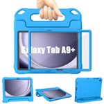 Samsung Galaxy Tab A9 Plus Case Kids 11 inch 2023, TrendGate Lightweight Shockproof Samsung A9+ Plus Tablet Case Built-in Screen with Handle Stand for Galaxy Tab A9+ 11'' (SM-X210/X216/X218) - Blue