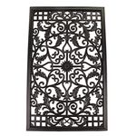 Nuvo Iron Rectangular Decorative Insert For Fencing, Gates, Home, Garden, ACW61