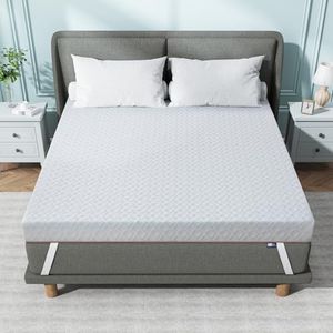 BedStory Extra Firm Queen Mattress Topper 3 Inch - Foam Mattress Toppers Queen Size for Pain Pressure Relief - CertiPUR-US Certified, Removable Cover, 30-Night Trial
