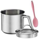 Stainless Steel Saucepan with Glass