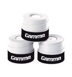 Gamma Sports Supreme Tac Baseball Bat Grip Wrap (3 Pack) – Tacky, Absorbent, Non-Slip, Easy to Apply – Great for Any Size Handle, Aluminum or Wood Bat, White